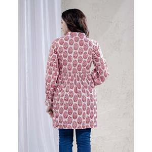 Top de Algodón Estampado Pink Butta, Transpirable y Cómodo, Camiseta sin Mangas para Mujer, Talla Única (Talla Pequeña), para Uso Diario, con Decoración de Botones - Product Image 6