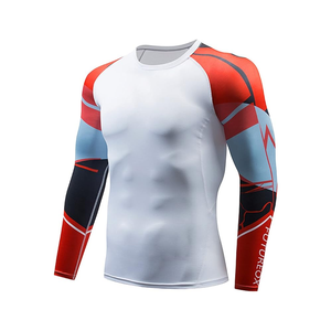 เสื้อรัดกล้ามเนื้อพิมพ์ลายแบบรีดร้อนรุ่นใหม่ล่าสุด คุณภาพดีที่สุด ราคาคุ้มค่า ทันสมัย คุณภาพสูง รับสั่งทำพิเศษ แห้งเร็ว - Product Image 2