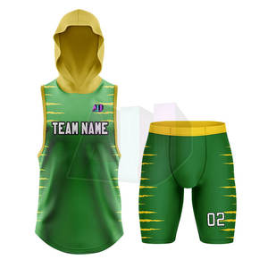 Ensemble d'uniformes de compression confortable 7v7 avec polyester 100% durable, respirant, léger et évacuant l'humidité pour une utilisation durable - Product Image 1