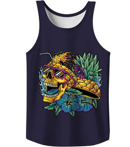 Camiseta sin Mangas Larga para Hombre, Tejida, Transpirable, con Logotipo Personalizado al por Mayor, para Gimnasio y Fitness, Estilo Urbano, Colores y Tallas Personalizables - Product Image 6