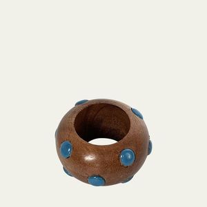 Wholesale <b>Table</b> Luxurious Design <b>Round</b> Napkin Ring Holder Decorative Designer Napkin Holders Custom <b>Round</b> Napkin Ring - Product Image 3