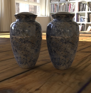 Urne funéraire en métal noir Elegance de L MAX B EXPORTS Fabricant indien de cendres pour adultes Fournitures funéraires - Product Image 4