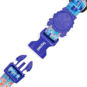 Modern Luxury Glitch Collar 404 Customizable Polyester Pet Collar Personalized Animal Print LED <b>Lights</b> for Training Party - Product Image 2