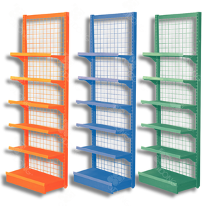 ADONG Customized Color Powder Coated <b>Wall</b>-mounted Gondola Metal Display Rack | Retail | OEM Vietnam | A28 - Product Image 1
