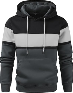 Wholesale Custom Logo Fleece Hoodie for Men Heavy Weight Plain Fleece Long Sleeve Zip Hoodie 6XL Size basics,cotton blended - Product Image 4