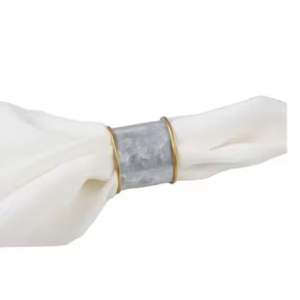 Napkin Ring Galvanized Metal Napkin Holder New Latest for Event <b>Wedding</b> Party Hotel Restaurant <b>Table</b> <b>Top</b> <b>Decoration</b> Usage - Product Image 1