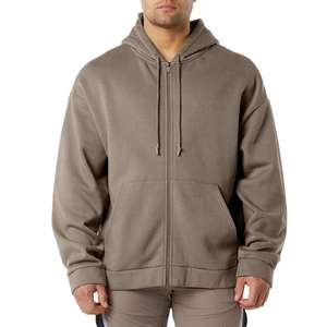 Hiver Hommes Fermeture à glissière Polyester/Coton Polaire Hoodie Haute Qualité Personnalisable Tarifs Bon Marché pour Jogging Porter - Product Image 4