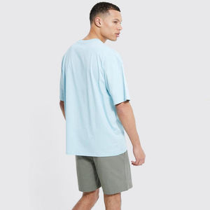 T-shirts surdimensionnés pour hommes, t-shirts vintage à coupe ample et à manches courtes, vêtements de ville décontractés, hauts unisexes baggy délavés, t-shirts surdimensionnés personnalisés - Product Image 1