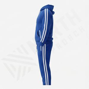Conjunto Deportivo de Algodón con Logotipo Bordado Personalizado para Hombre, Sudadera con Capucha Holgada y Transpirable, Pantalones Joggers, Abrigo de Invierno, Tallas Grandes - Product Image 3