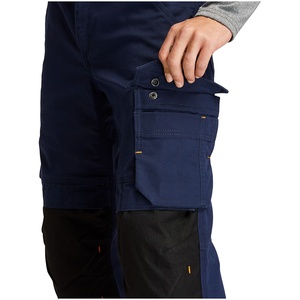 Pantalons de travail pour hommes à prix de gros, vêtements de sécurité pour hommes, pantalons de travail pour hommes, haute visibilité, lavés - Product Image 4