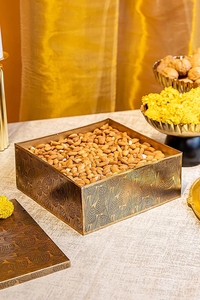 กล่องใส่ผลไม้แห้งสำหรับตกแต่งสีทองสไตล์โบราณสินค้าใหม่ - Product Image 3