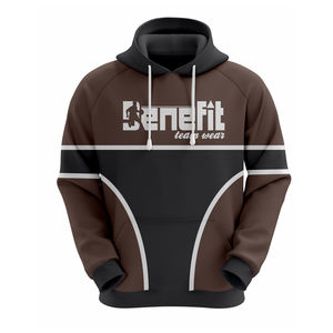 Sweat-shirts à capuche unisexes personnalisés pour hommes et femmes, en molleton 100 % coton de qualité supérieure, service OEM disponible - Product Image 4