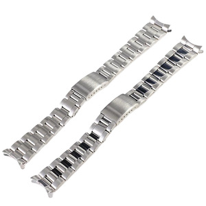 Correa de Reloj Compatible con Rol-ex 316 de Acero Inoxidable, Brazalete para Air-King, Oyster Perpetual, Datejust, 13, 17, 18, 19, 20, 21 mm - Product Image 1