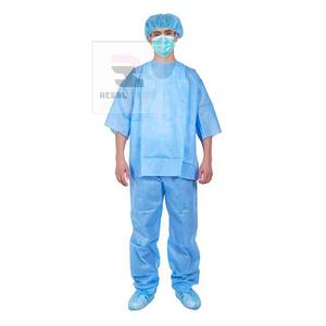 ชุดสูทสำหรับผ่าตัดผ้านอนวูฟเวนชุดเครื่องแบบสำหรับขัดผิว - Product Image 5