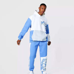 Vêtements de sport de gym avec logo personnalisé pour hommes Ensembles de jogging en polaire confortable Survêtements XL Entraînement d'hiver Gym personnalisé Confortable pour hommes - Product Image 1