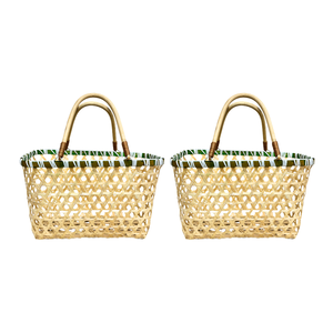 PRODUIT TOP Exportation du Vietnam Restez élégant en déplacement avec des sacs à main en bambou de haute qualité - Product Image 1