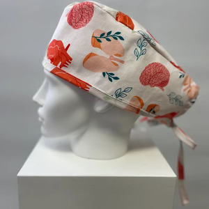 Venta al por mayor a granel impreso Doctor Scrub Cap algodón Hospital Dental Lab Headwear quirúrgico sombrero suministros médicos al por mayor Scrub Caps - Product Image 1