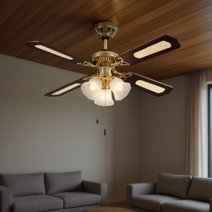 Ventilador de Techo LED Walnut 7060 OL con Luz 105x43cm - Product Image 3