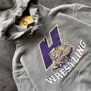 2025 gran oferta Sudadera con capucha deportiva sucia para jóvenes para hombres de alta calidad 80% Algodón 20% poliéster PANTHER WRESTLING HOODIE - Product Image 3