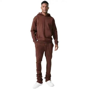 Survêtements pour hommes slim fit, vêtements de sport tendance en deux pièces, tenue de jogging moderne, tenue d'entraînement décontractée, vêtements élégants pour tous les jours - Product Image 4