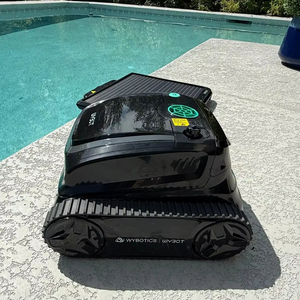 OFFRE SPÉCIALE - Nettoyeur de piscine robotisé W-H-y bots S2 Sola_r avec station de charge solaire - Expédition mondiale - Product Image 1