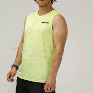 เสื้อกล้ามสำหรับผู้ชายผ้าน้ำหนักเบาแห้งเร็วสำหรับวิ่งและฝึกซ้อมกลางแจ้ง - Product Image 3