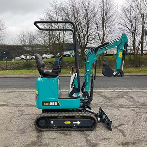 2025 SUNWARD SWE08B Mini (hasta 12.000 lbs) Excavadoras Máquina de excavación Motor de núcleo Caja de cambios Engranaje Mini Crawler - Product Image 2