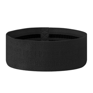 Bandas de ejercicio de tela de poliéster con logotipo personalizado, Juego de 3 bandas elásticas de resistencia a la cadera para gimnasio, yoga y fitness - Product Image 2