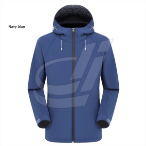 OEM-Chaqueta de exterior impermeable para hombre, nuevo diseño, 100% poliéster, suave, para senderismo - Product Image 6