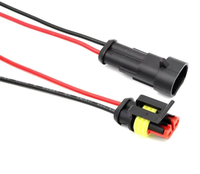 Cáp điện ô tô chuyên nghiệp DJ7021 AMP 1.5 chống nước, đầu nối đực cái, dây dẫn chống nước