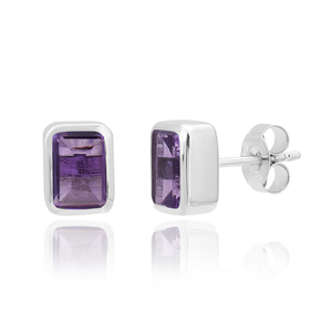 สร้อยคอจี้พลอยอเมทิสต์แอฟริกันธรรมชาติเงินสเตอร์ลิง925จากผู้ผลิต - Product Image 3