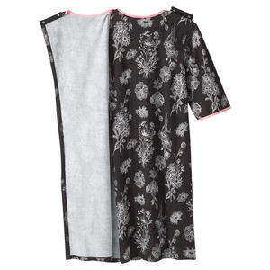 Soins à domicile post chirurgie de l'épaule femmes récupération quart manches robe d'hôpital ouvert côté Snap chimio dialyse vêtements adaptatifs - Product Image 2