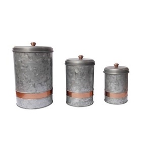 Handmade Large Medium <b>Small</b> & Extra <b>Small</b> Kitchen Storage Canister for Food Coffee Rice & Condiment Storage Home Decor Purpose - Product Image 1