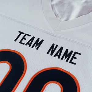 Maillot de football américain personnalisé unisexe, sublimé, respirant, évacuant l'humidité, manches courtes, taille plus, vêtements de sport - Product Image 4