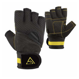Gants demi-doigts sublimés de qualité supérieure pour la musculation, la salle de sport, l'entraînement physique, la protection des paumes, la conduite à vélo - Product Image 1