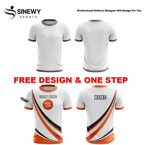 Camiseta Deportiva Sublimada para Hombre, Talla Grande, Cuello en V, Malla Transpirable - Product Image 6