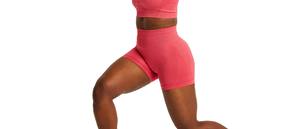 Shorts de sport pour femmes, sans couture, taille haute, effet lifting des fesses, shorts de yoga respirants, vêtements de sport extensibles - Product Image 5