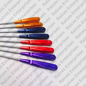 Ensemble chirurgical de curettes de la colonne vertébrale cervicale en acier inoxydable à double extrémité, instrument médical manuel, 8 pièces - Product Image 5