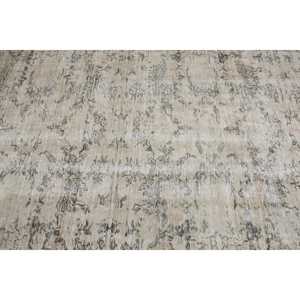 พรมตุรกีขนาดใหญ่ 5.1x8.9 ฟุต พรมวินเทจสีเบจน้ำตาล พรมขนสัตว์เปอร์เซีย - Product Image 5