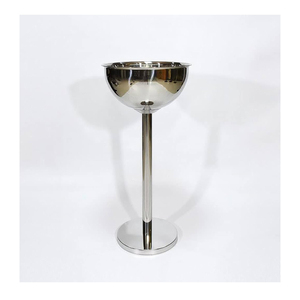 Support de seau à glace à vin en acier inoxydable Design exclusif et fantaisie Bar de luxe Tender Bar utilisé - Product Image 2