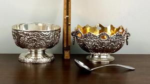 ชามตกแต่งทรงเหยือก ดีไซน์เนอร์ งานตกแต่งบ้านสไตล์ราชวงศ์ เหมาะสำหรับตกแต่งโต๊ะกลาง จัดแสดงในงานเทศกาล และเป็นของขวัญจากอินเดีย - Product Image 5