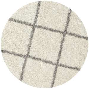 Moroccan <b>Ivory</b> Shaggy Area <b>Rug</b> 500 Premium Set for Home Decor - Product Image 2
