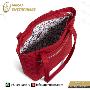 Logotipo personalizado proveedor al por mayor duradero diseño personalizado lujo PVC cuero personalizado bolso hombro señoras bolso de mano - Product Image 4