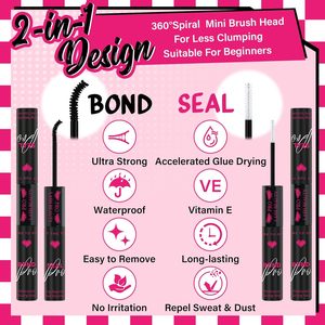 3D yumuşak bireysel kirpik uzatma kiti 60D + 80D D-10-18mix Lashes Bond mühür kirpik kümeleri kirpik DIY kirpik uzatma kitleri - Product Image 6
