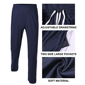 Pantalones de chándal para hombre, pantalón regular de algodón, color sólido, personalizado, para primavera y otoño - Product Image 4