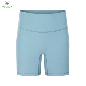 กางเกงขาสั้นเอวสูงสำหรับผู้หญิงกางเกงเลกกิ้งสำหรับออกกำลังกายเล่นโยคะออกกำลังกายผ้าฝ้าย100% ระบายอากาศได้จากโรงงานโดยตรง - Product Image 5