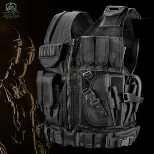 Gilet tactique sur mesure le plus vendu - Matériel en nylon/polyester, confortable, de haute qualité, utilisation en extérieur, couleur et logo personnalisés - Product Image 5