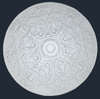 Moldes de decoración de techo de yeso, materiales de silicona de fibra de vidrio para interiores, moldura de Panel de lámpara en venta