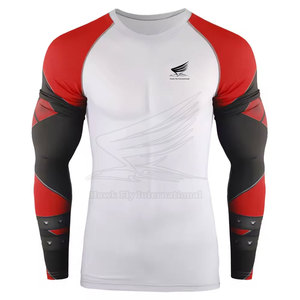 Camisetas de Compresión para Hombre, Ligeras, Corte Regular, Color Personalizado, Alta Calidad, Transpirables, de Spandex/Poliéster - Product Image 1
