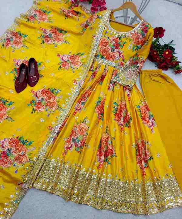Pink Banarasi Woven Kurta Dupatta Set with Dhoti Pants